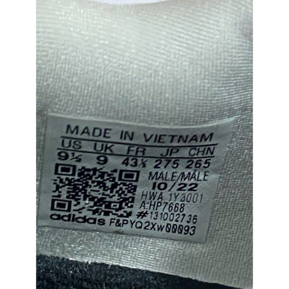 Adidas Men’s Road Running Shoes Size 9.5 3D-Printed Reflective Black — $200 - Picture 6 of 14